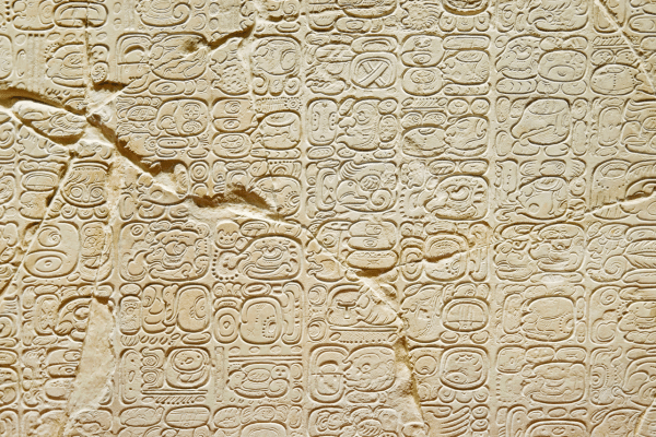 Mayan-glyphs