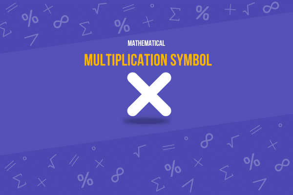 Multiplication symbol