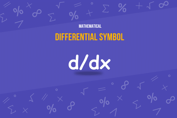 differential symbol