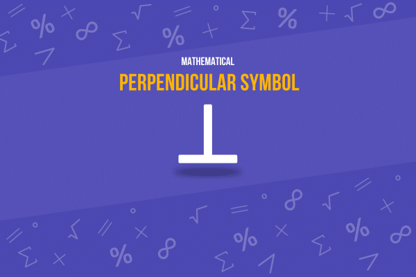 perpendicular symbol