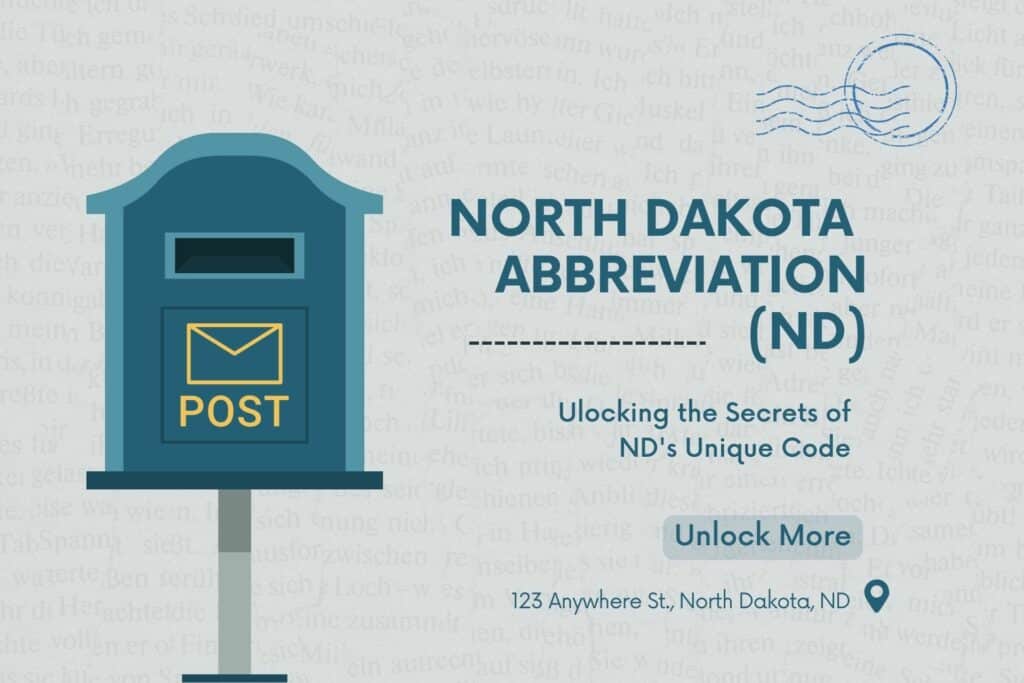 North Dakota Abbreviation