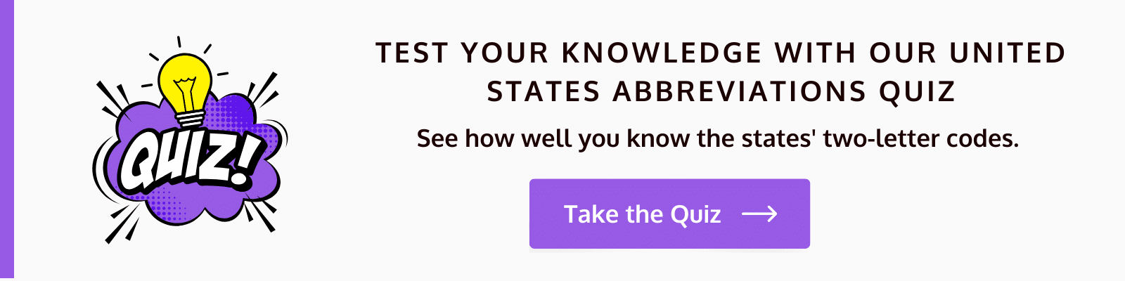 United States Abbreviations Quiz
