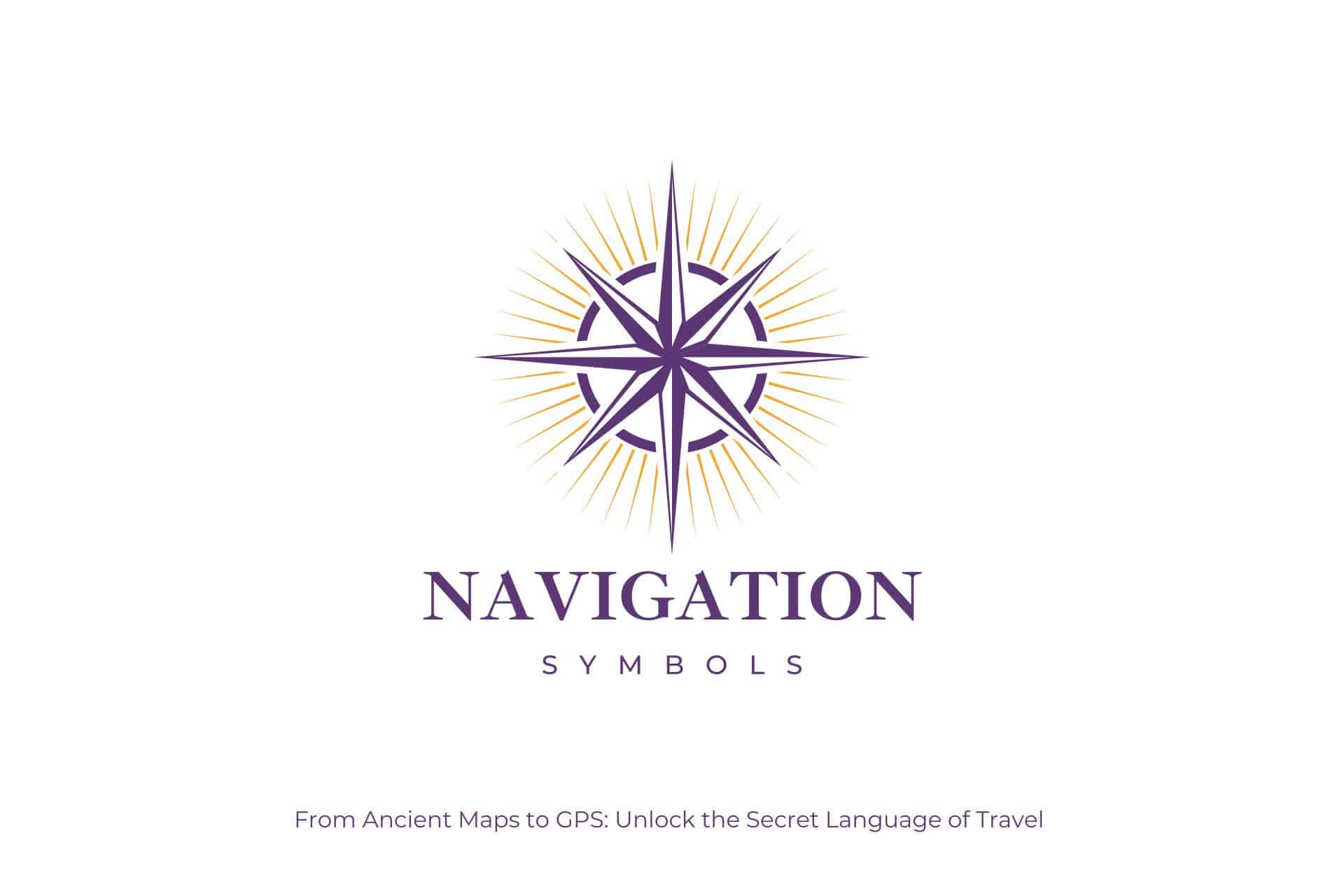 navigation symbols