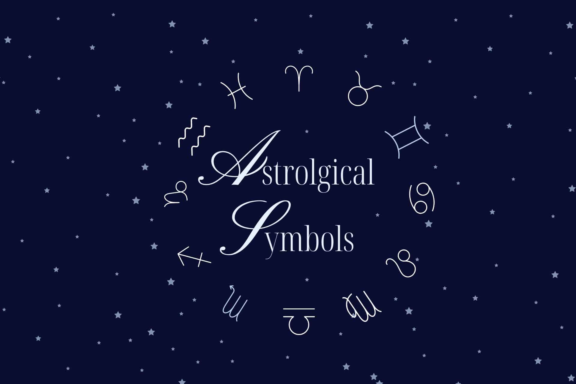 astrological symbols