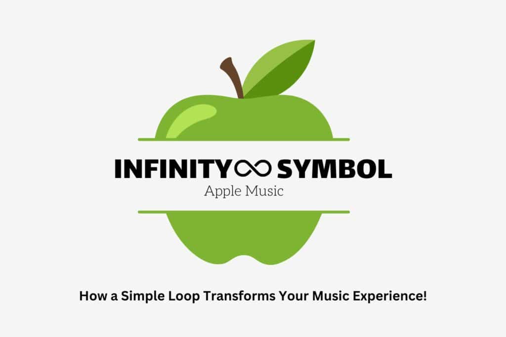 Infinity Symbol on Apple Music