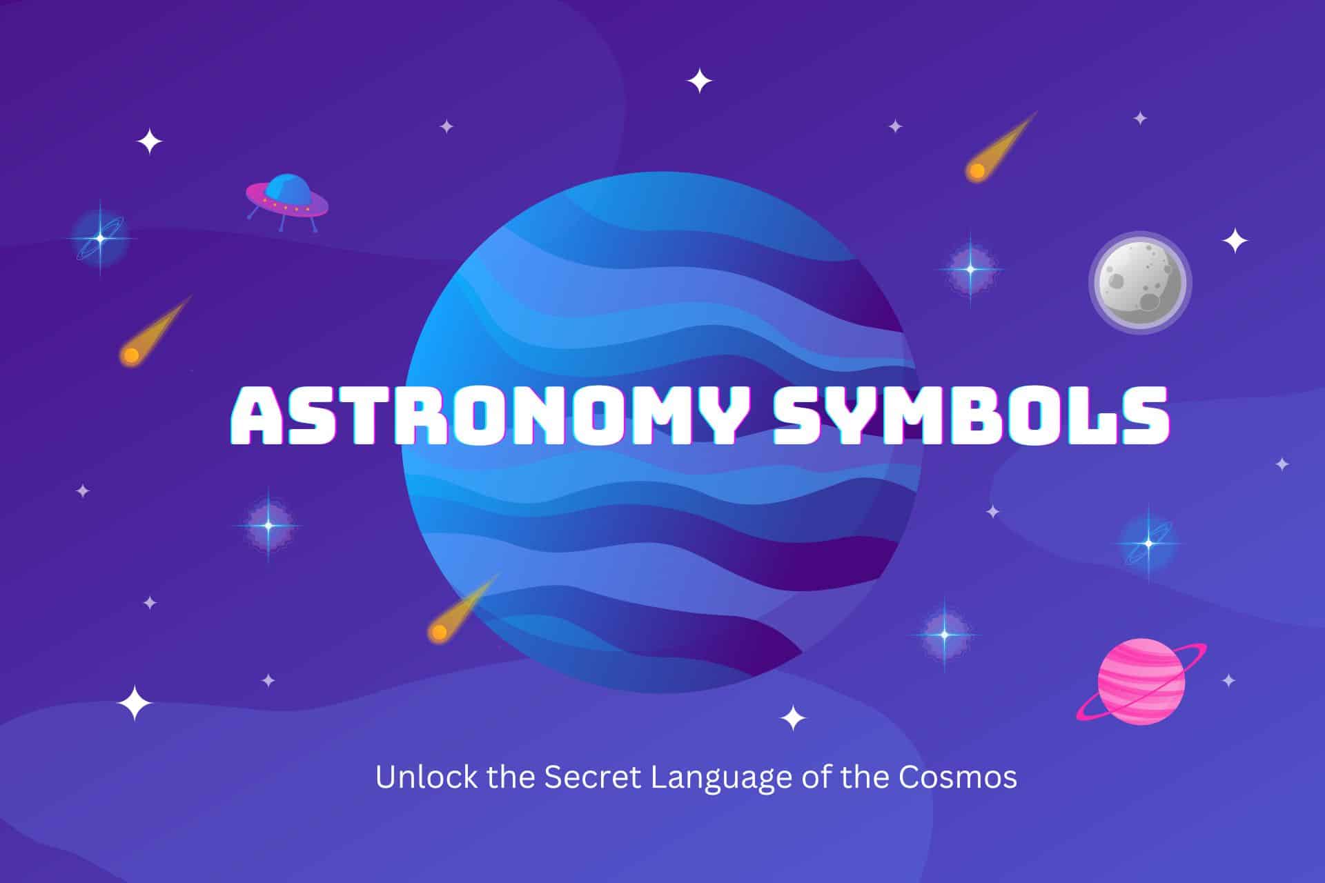 astronomical symbols
