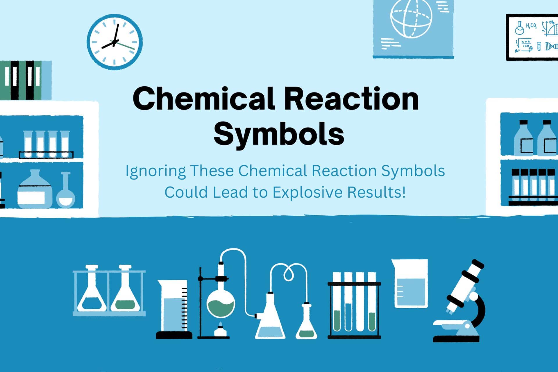 chemical reaction symbols