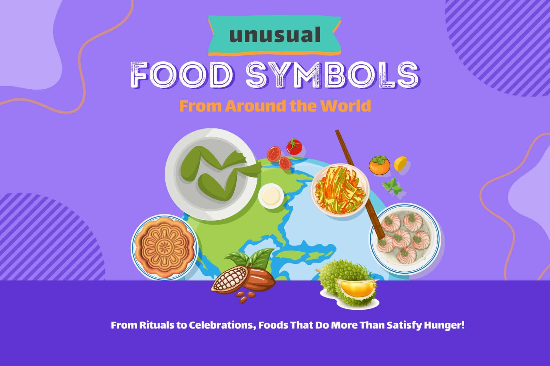 unusual food symbols